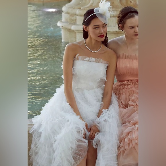 MAC DUGGAL
Kylie Strapless Ruffle Wedding Gown Anthropologie - Picture 17 of 17